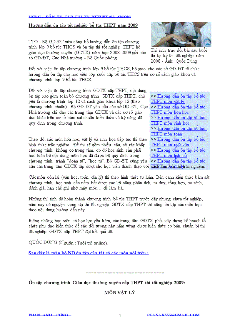 image for page Bgd hướng dẫn ôn thi tnthpt 6 môn 09