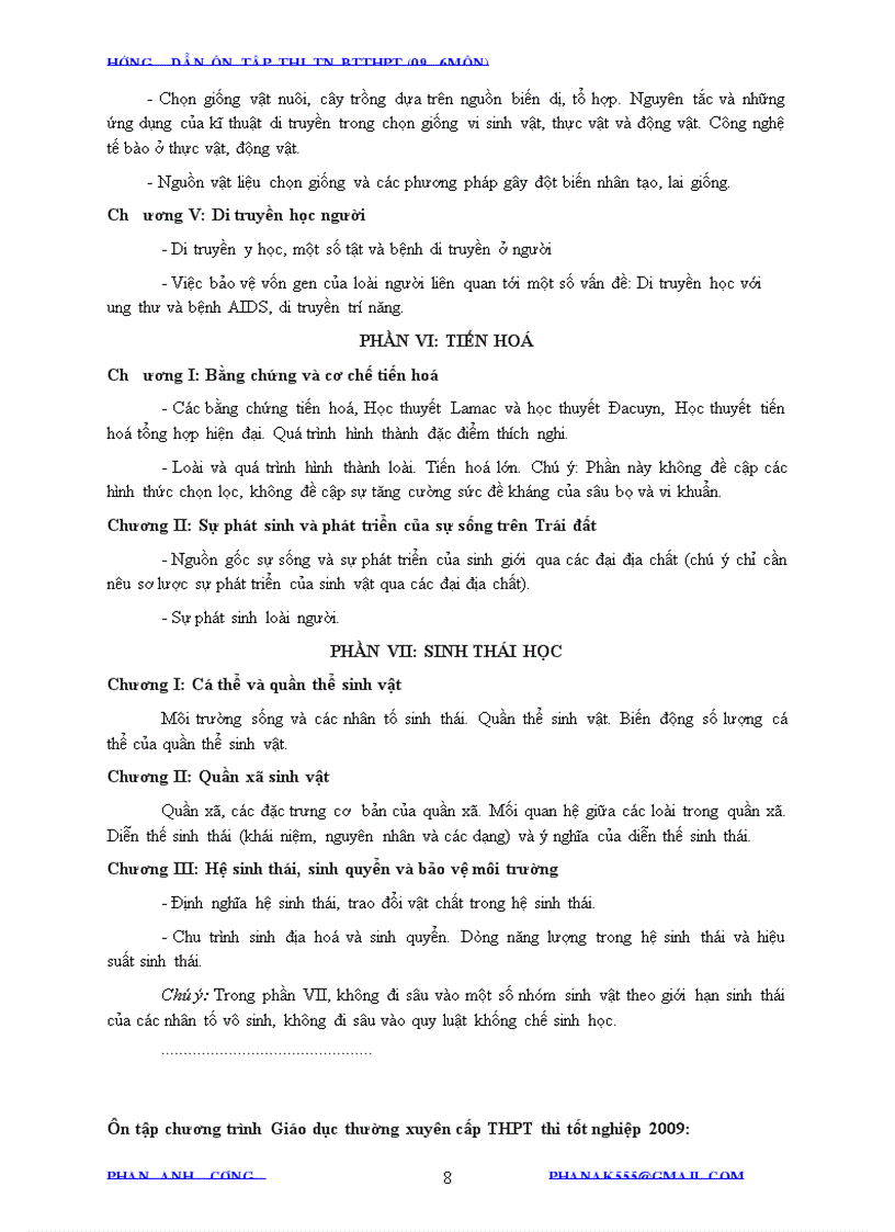 image for page Bgd hướng dẫn ôn thi tnthpt 6 môn 09