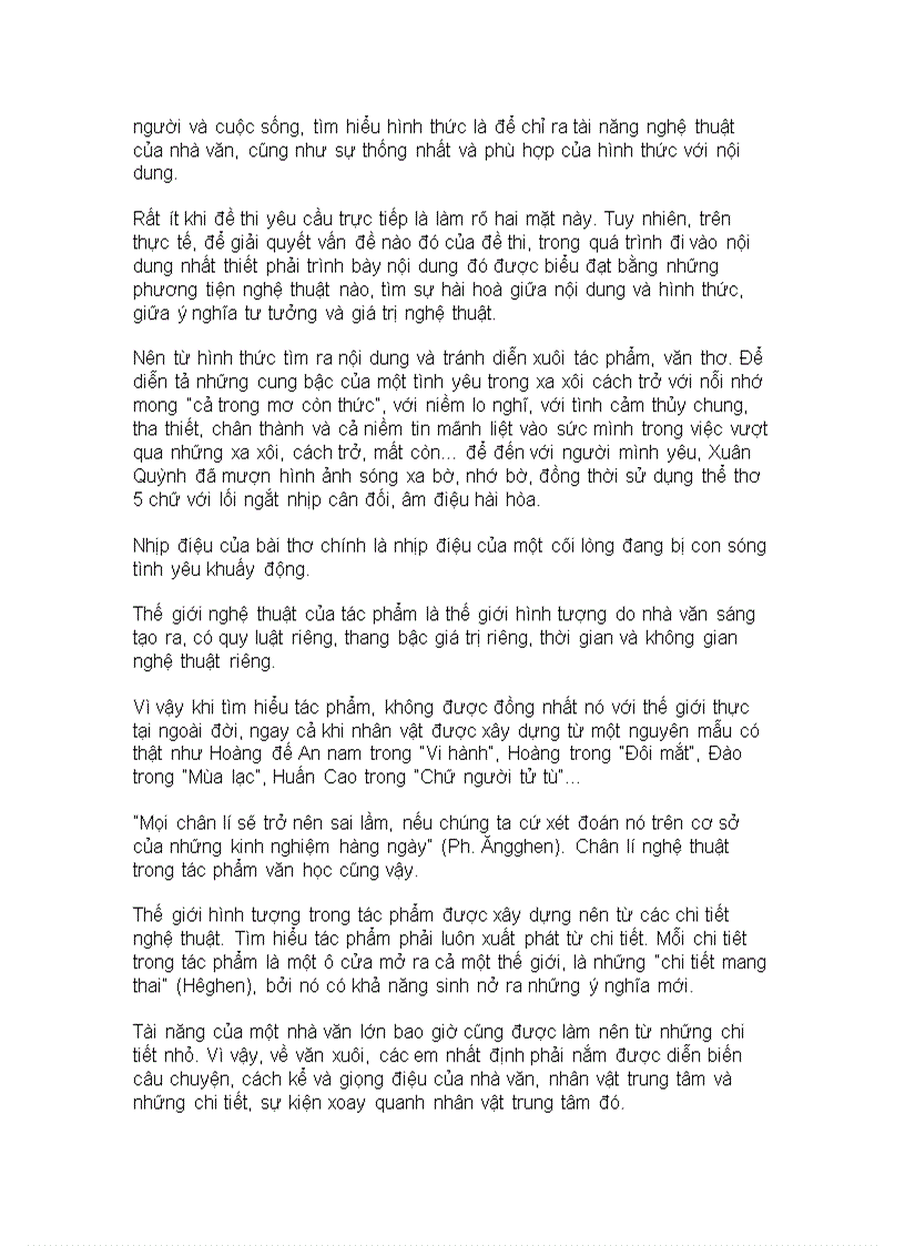 image for page Bí quyết ôn thi môn văn hiệu quả