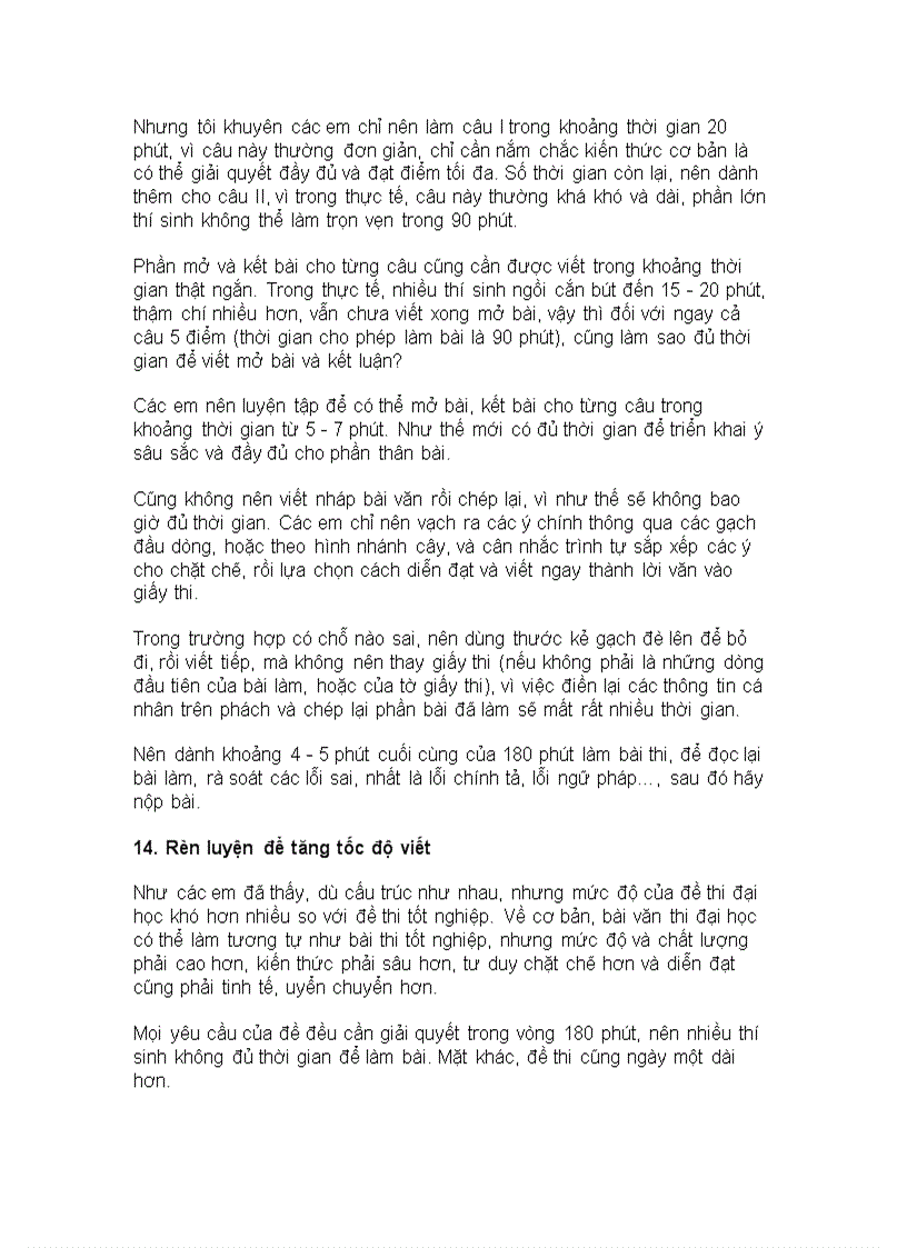 image for page Bí quyết ôn thi môn văn hiệu quả