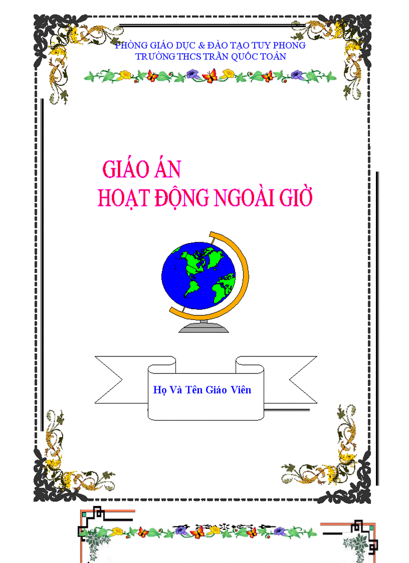 Bìa Đẹp sử dụng làm SKKN