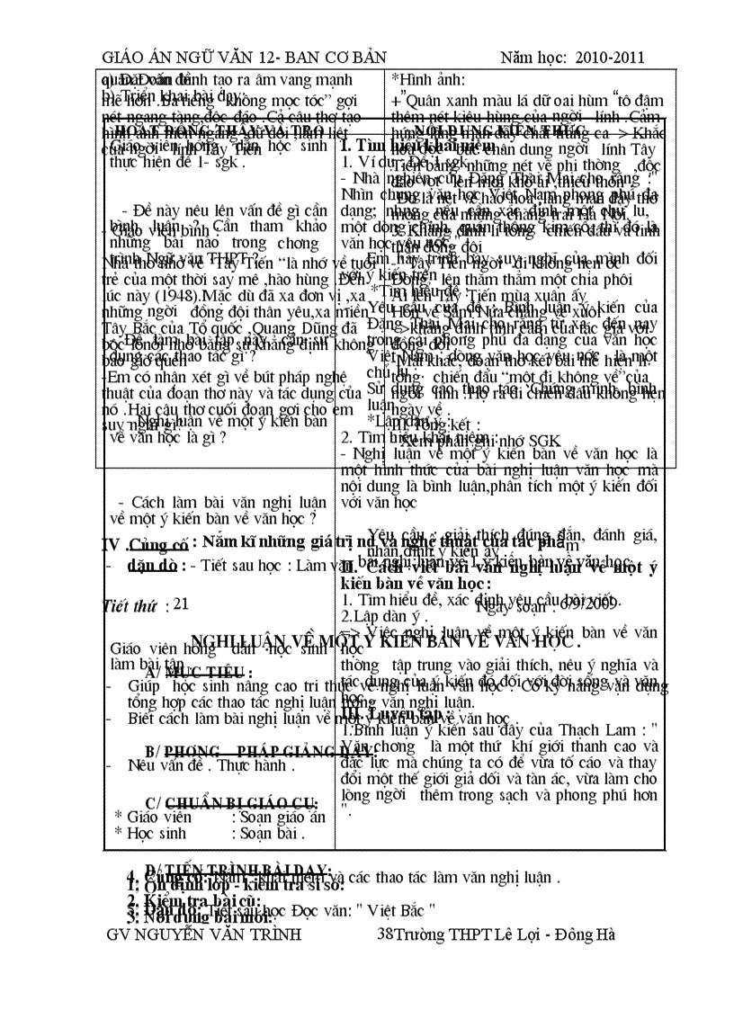 image for page Bộ Giáo án 12 CB