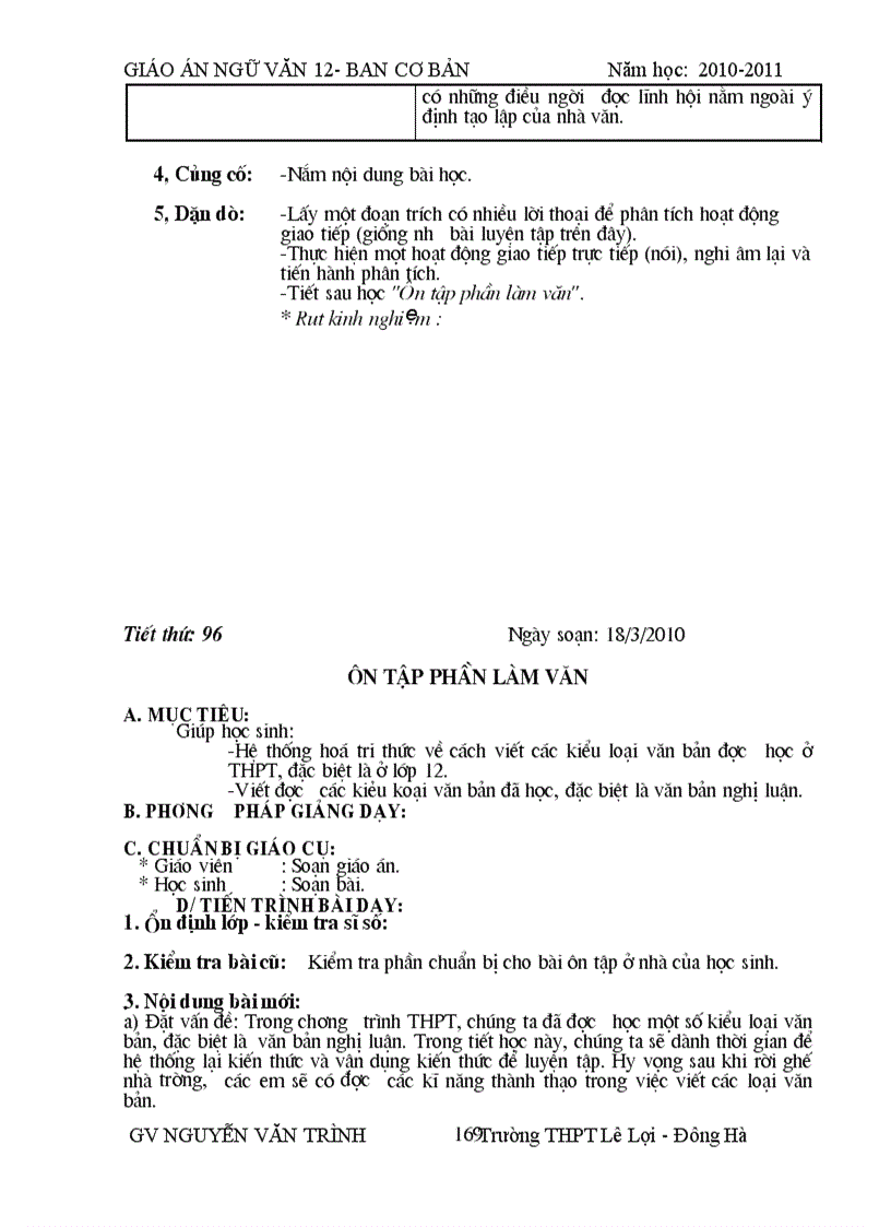 image for page Bộ Giáo án 12 CB