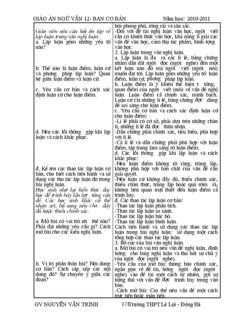 image for page Bộ Giáo án 12 CB