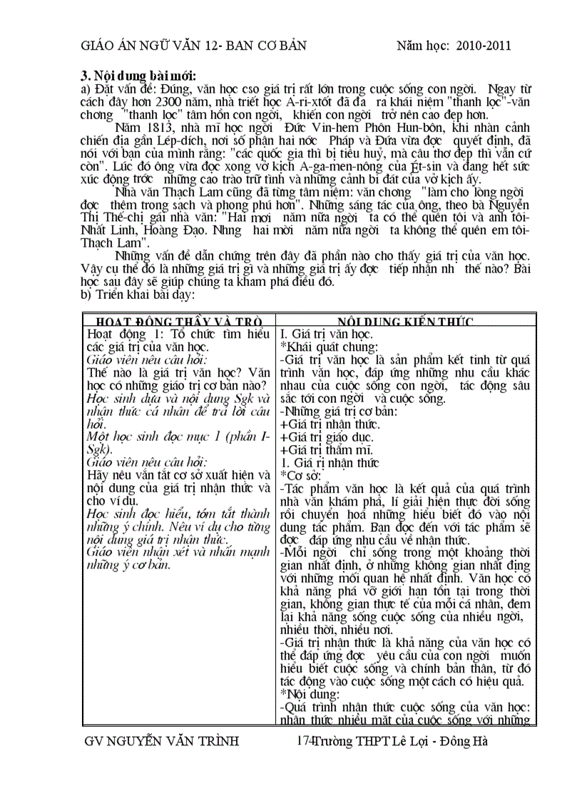 image for page Bộ Giáo án 12 CB