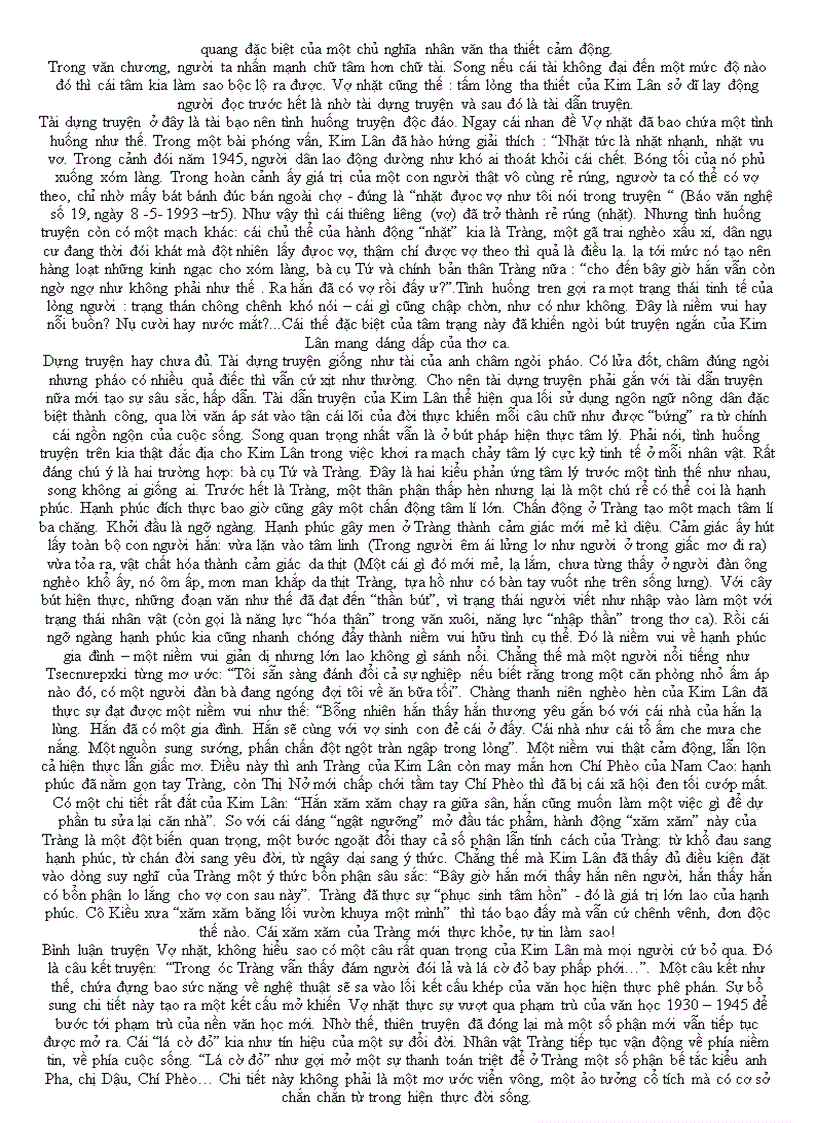 image for page Các đề văn cho tp Vợ nhặt Kim Lân