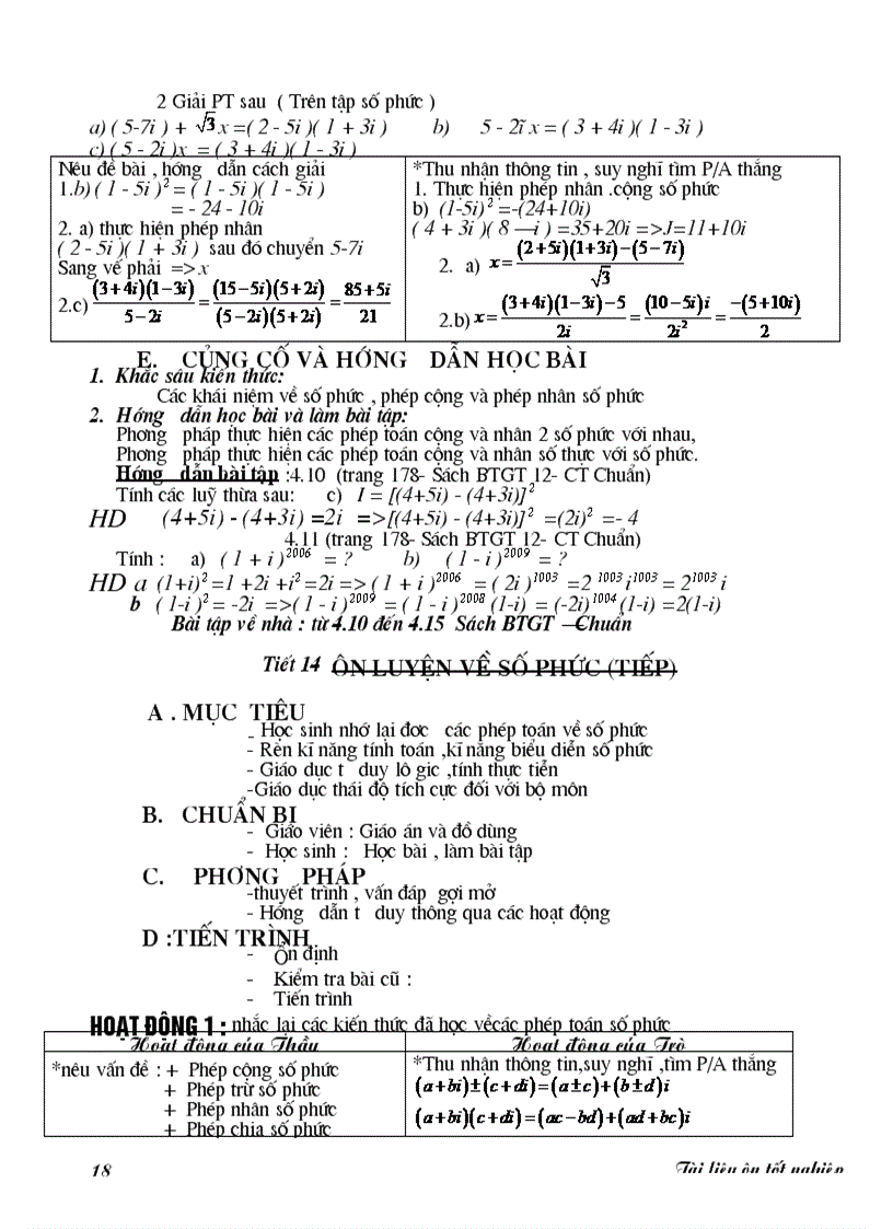 image for page Cach on giai tich hinh hoc hay