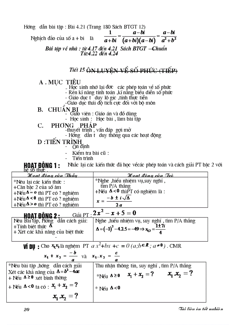 image for page Cach on giai tich hinh hoc hay