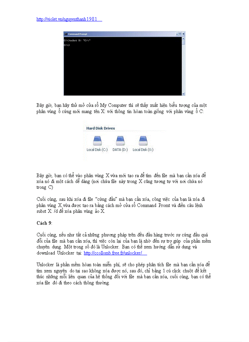 image for page Cách xóa file cứng đầu trong PC