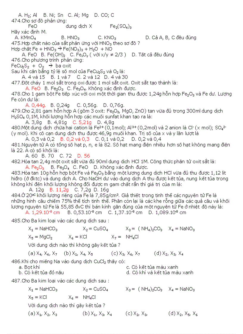 image for page Câu hỏi trắc nghiệm hóa học