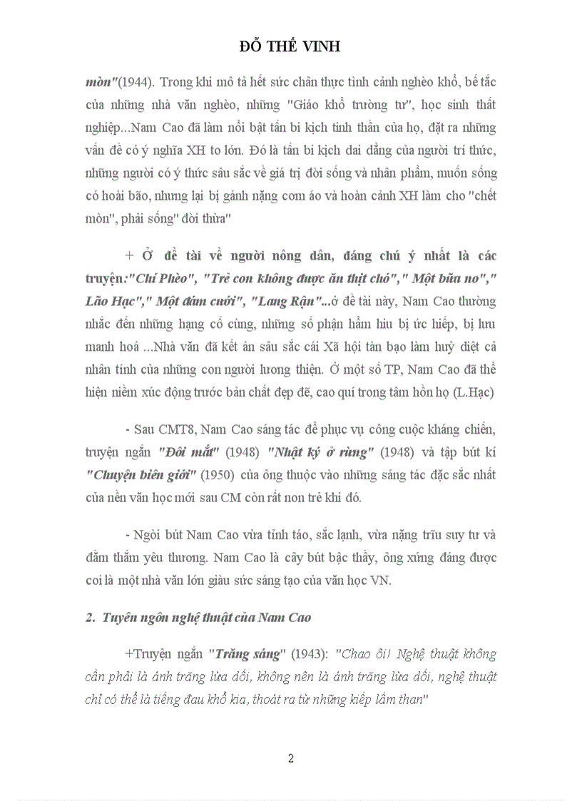 image for page Chương trình ôn thi văn ĐH khối C và D