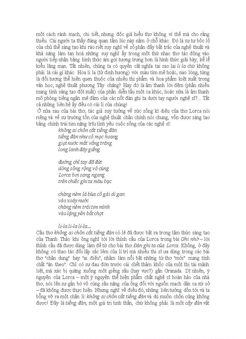 image for page Đàn ghita của Lorca PGS TS Phan Huy Dũng