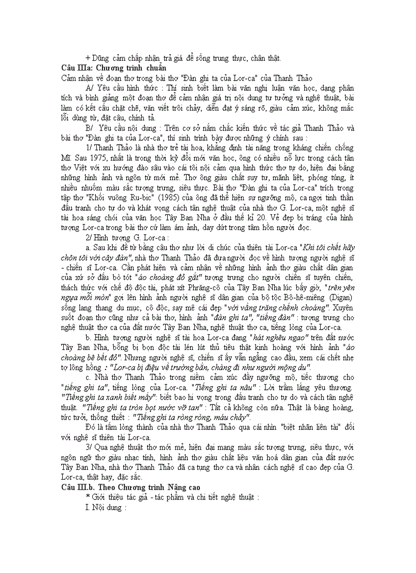 image for page Đề chính thức và Gợi ý Văn Khối D 2010