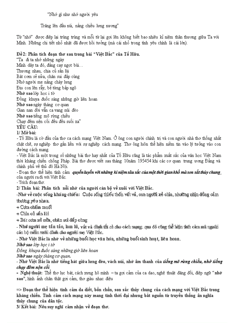 image for page Đề cuơng ôn tập môn ngữ văn 12 học kì i