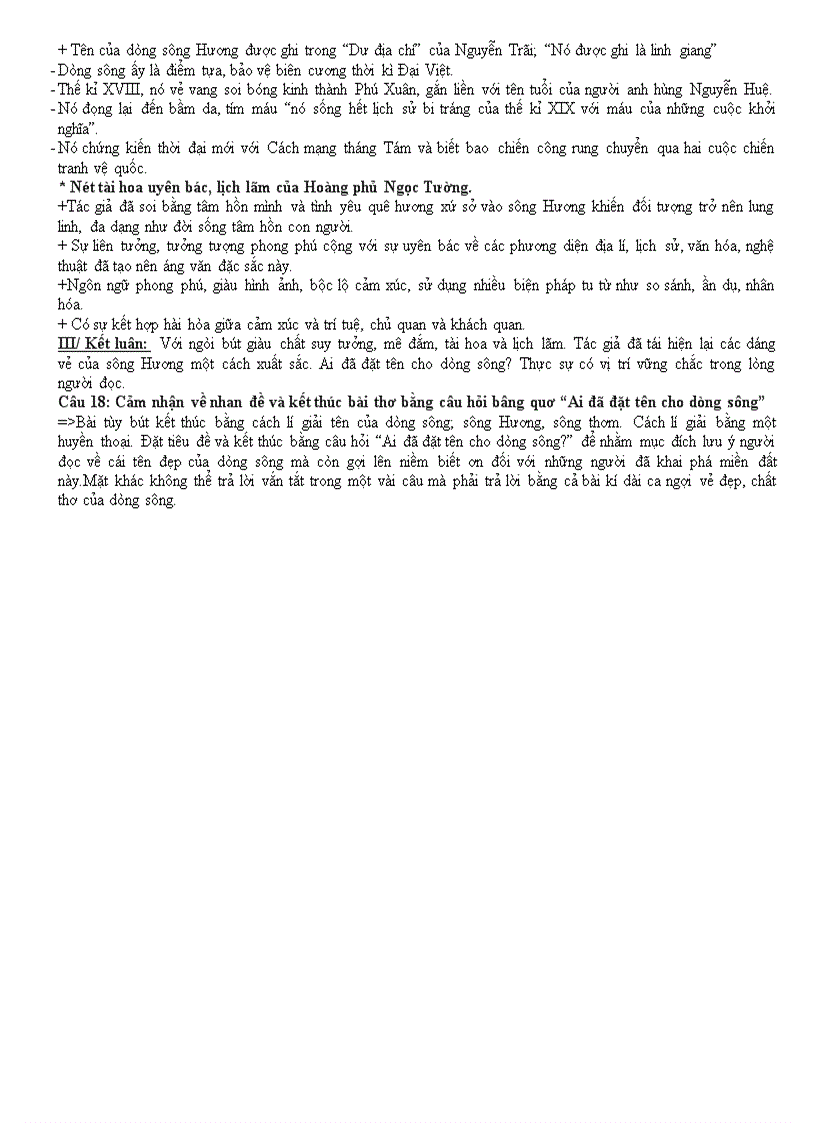 image for page Đề cuơng ôn tập môn ngữ văn 12 học kì i