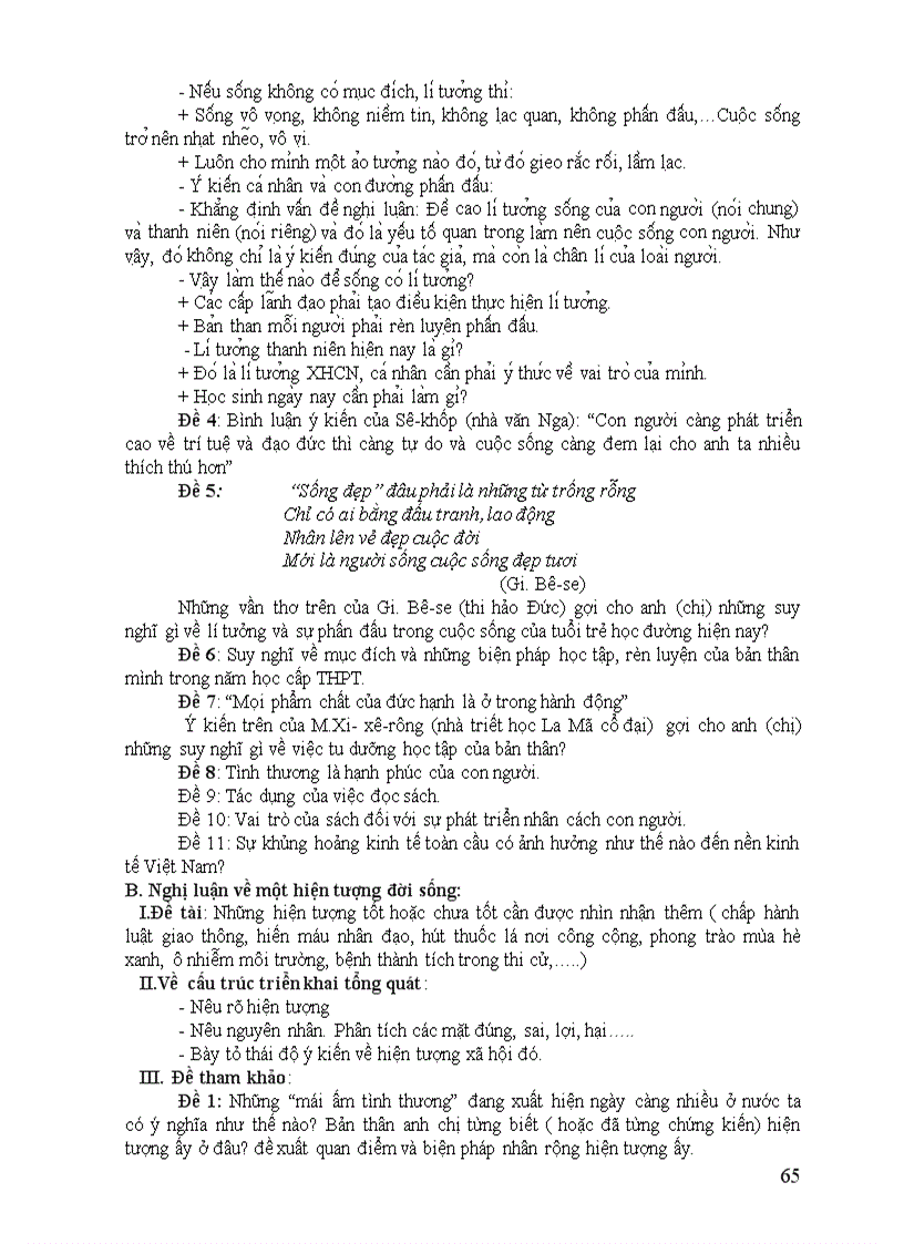 image for page Đe cuong on thi tnthpt