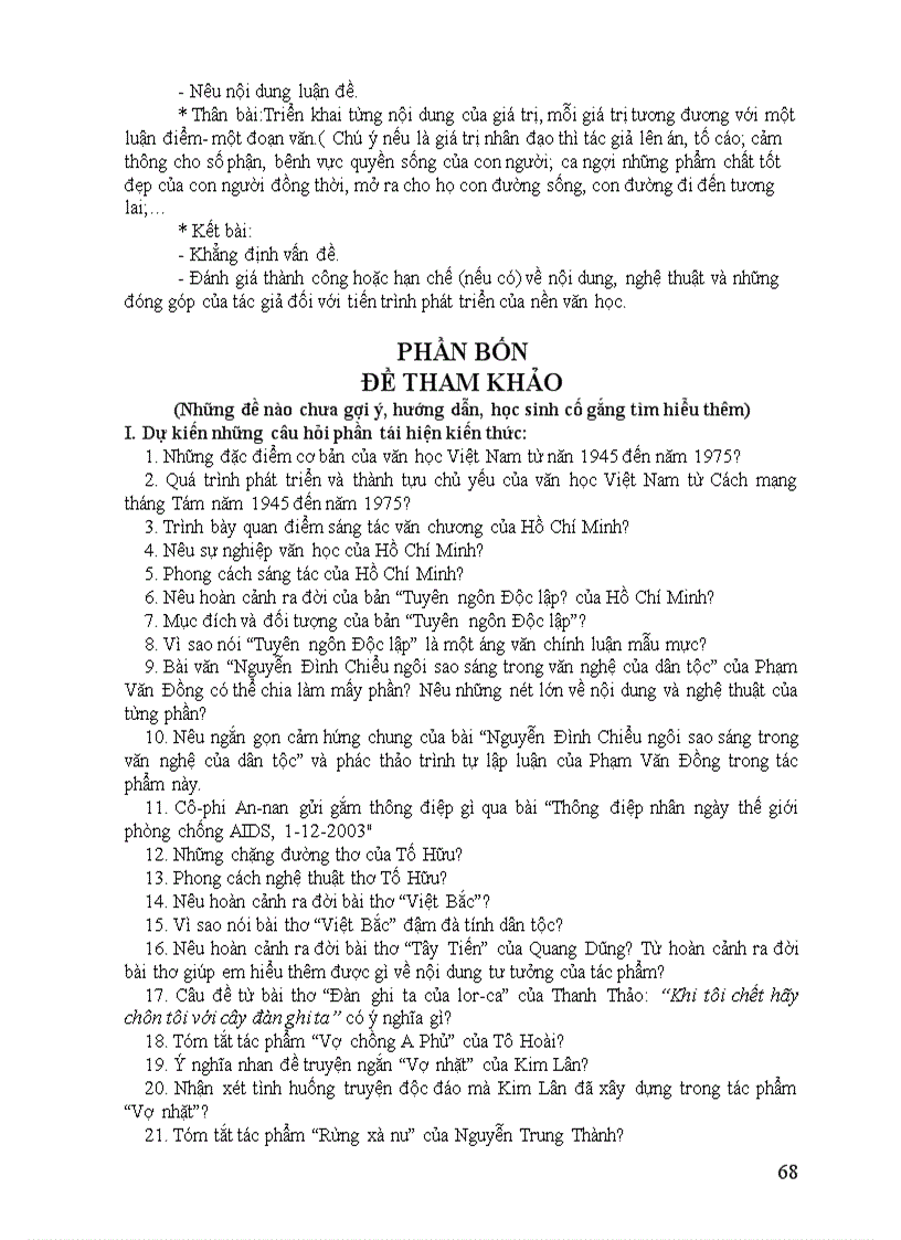 image for page Đe cuong on thi tnthpt