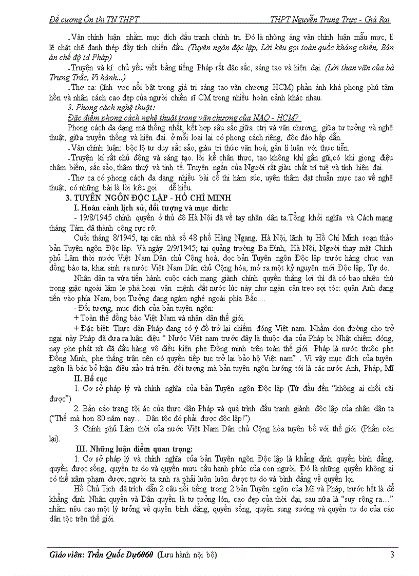 image for page Đề cương ôn tốt nghiệp môn văn