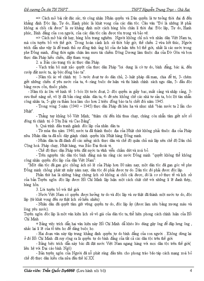 image for page Đề cương ôn tốt nghiệp môn văn