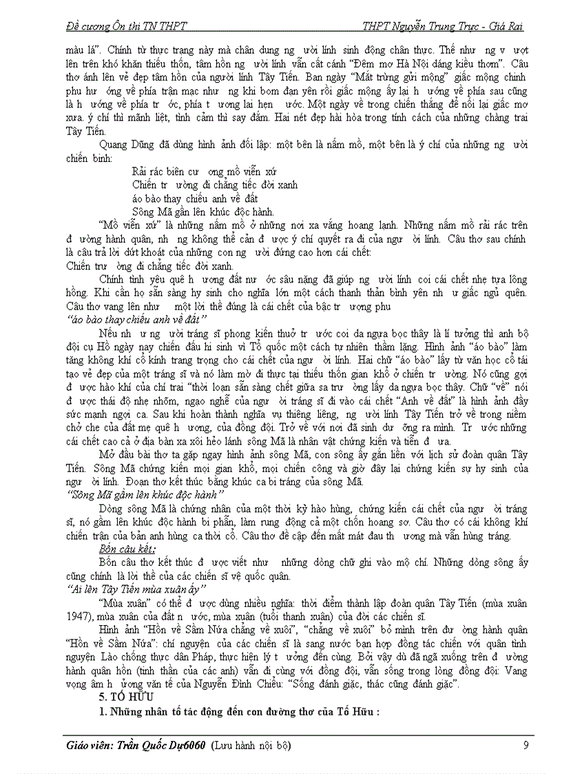 image for page Đề cương ôn tốt nghiệp môn văn