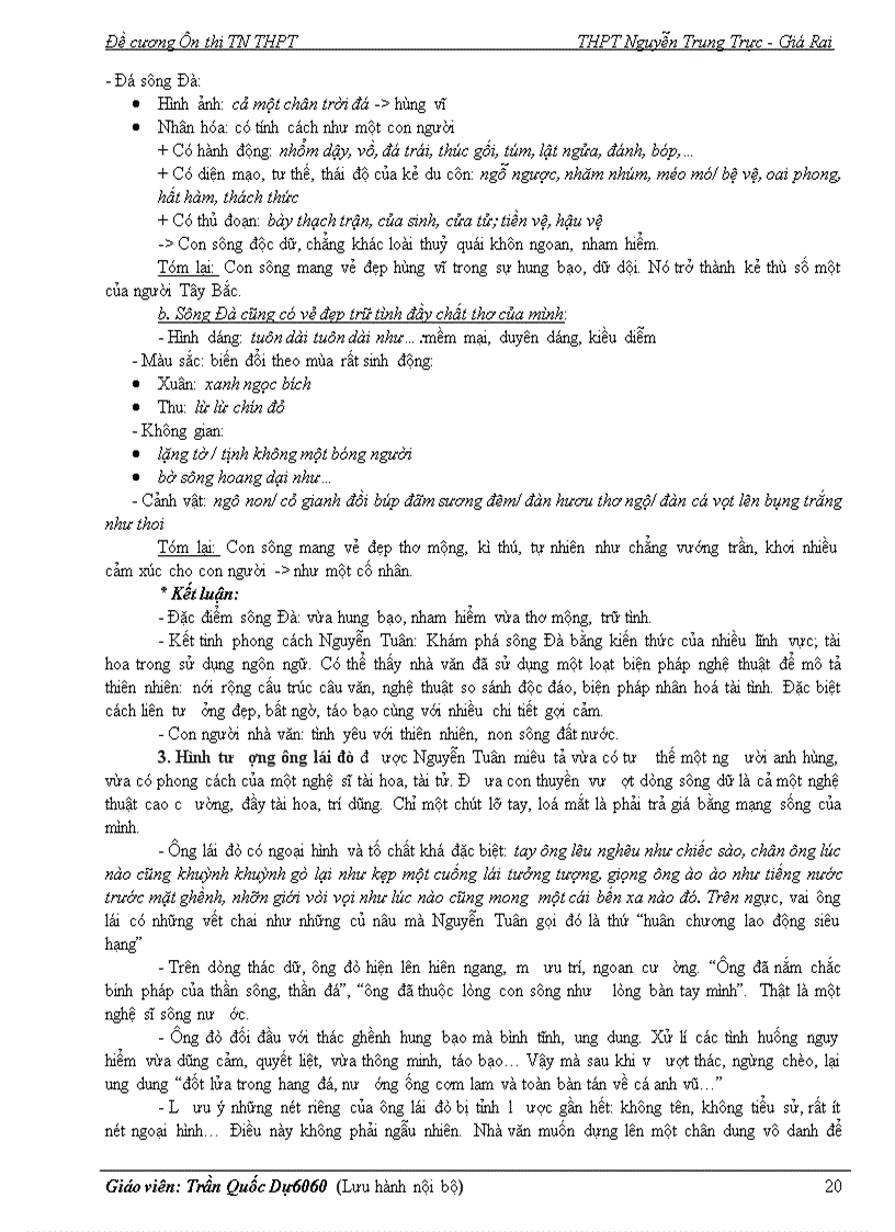 image for page Đề cương ôn tốt nghiệp môn văn