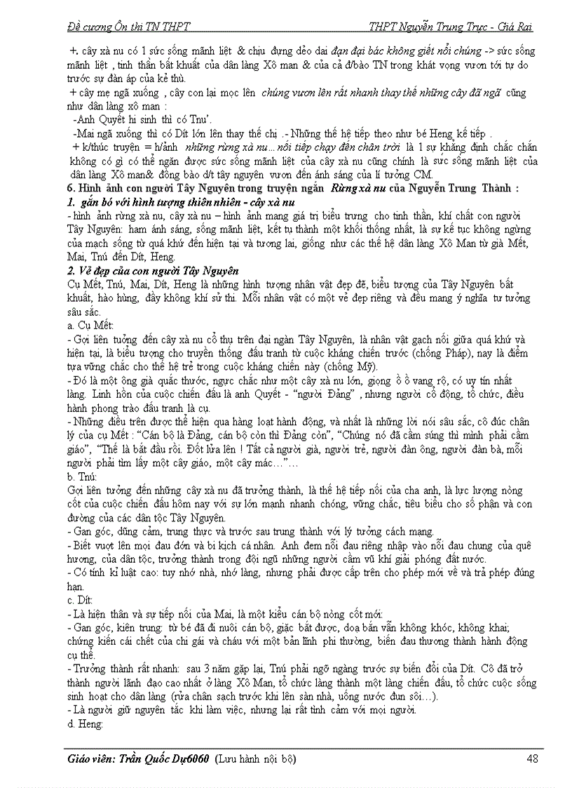 image for page Đề cương ôn tốt nghiệp môn văn