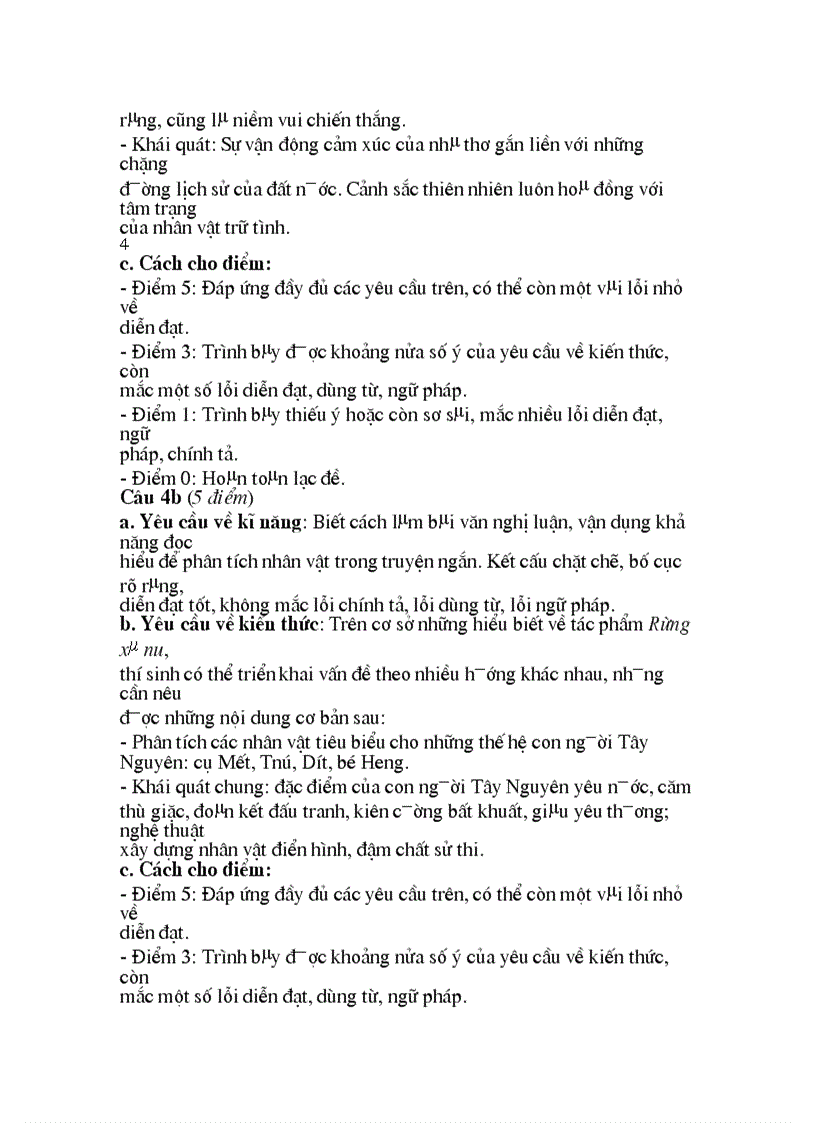 image for page Đề thi và đáp án TN Bổ túc THPT Ngữ văn năm 2007