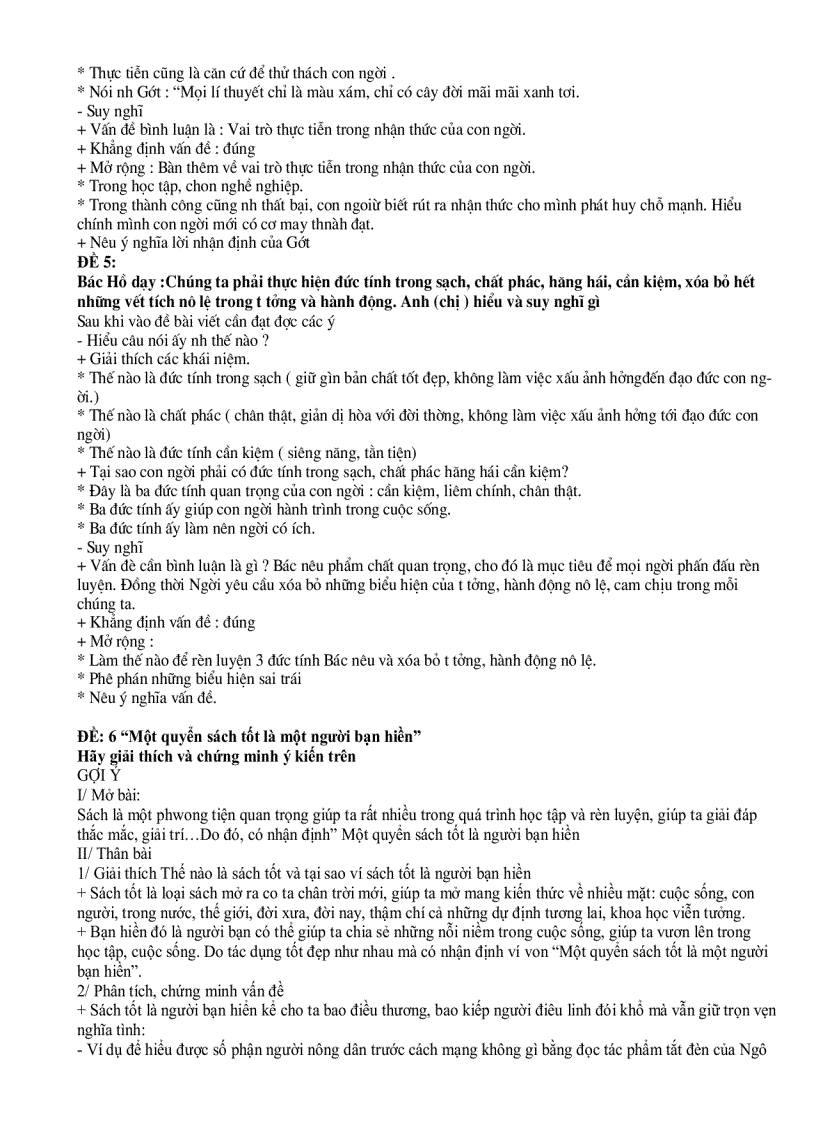 image for page Đề và đáp án văn NLXH