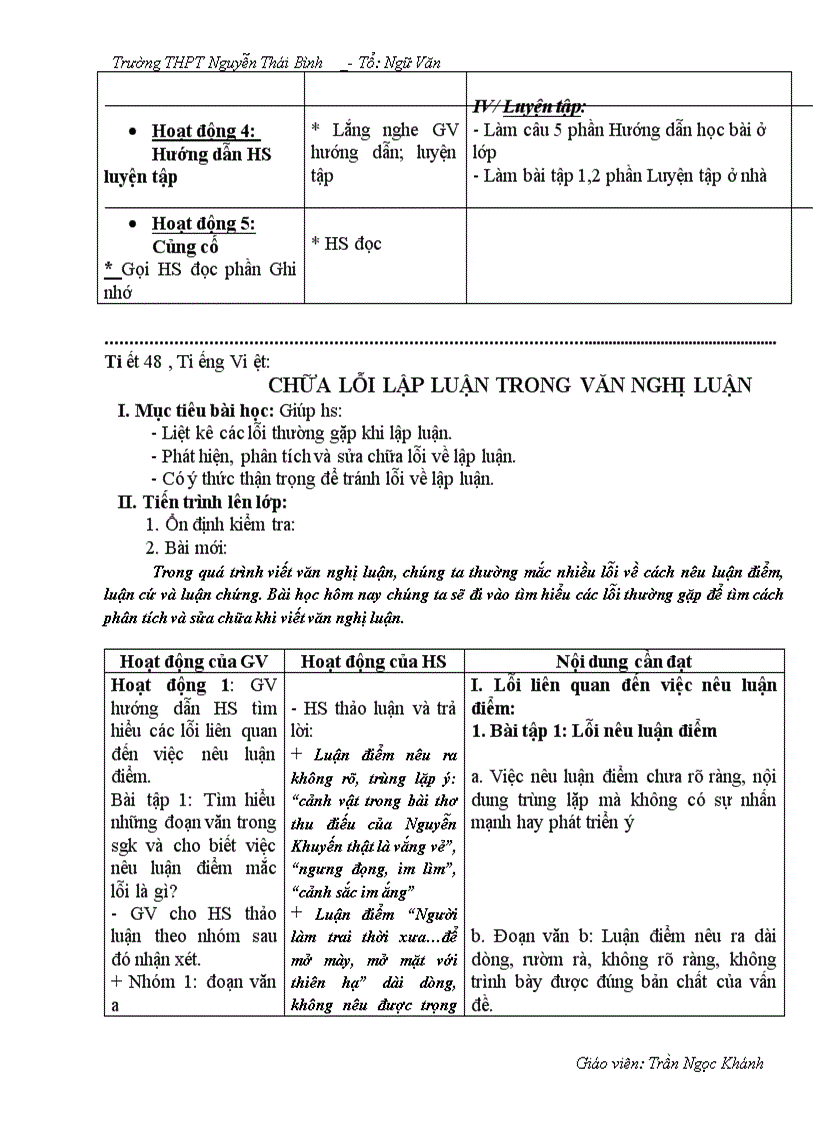 image for page Giao an 12 hk1