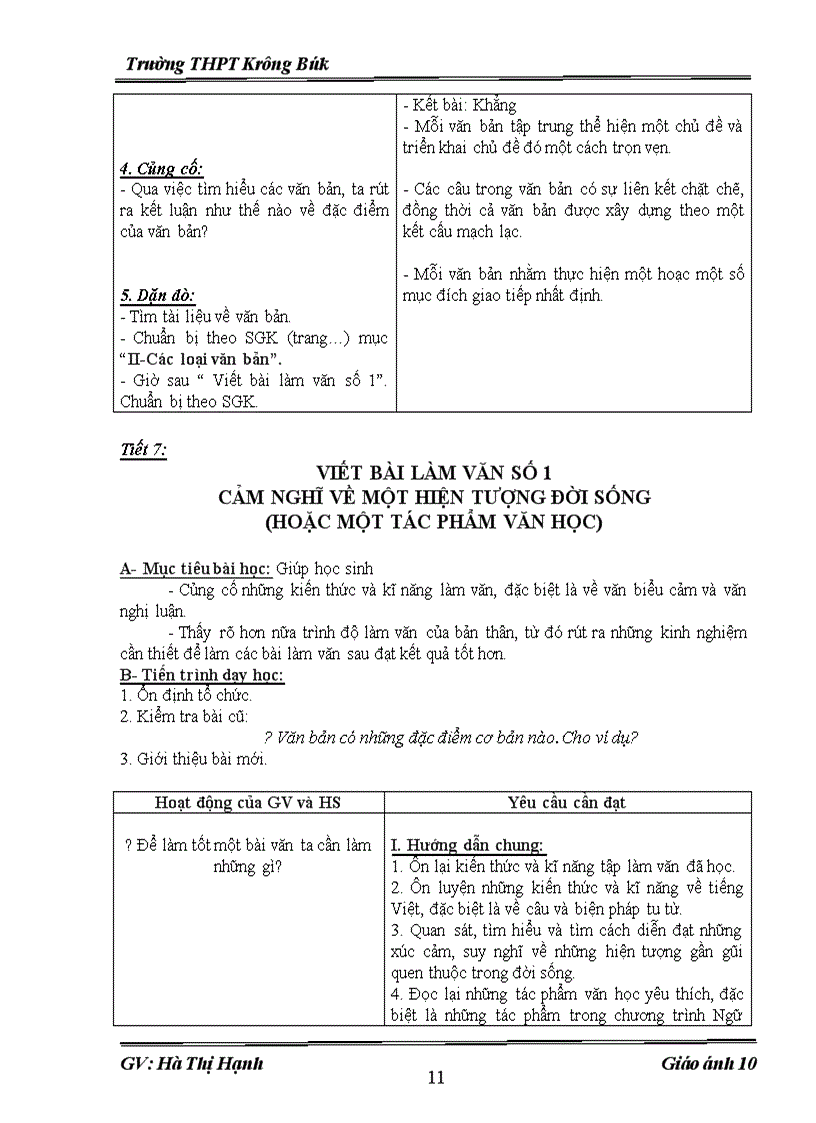 image for page Giao an 10 Hay Dep