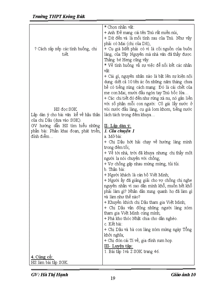 image for page Giao an 10 Hay Dep