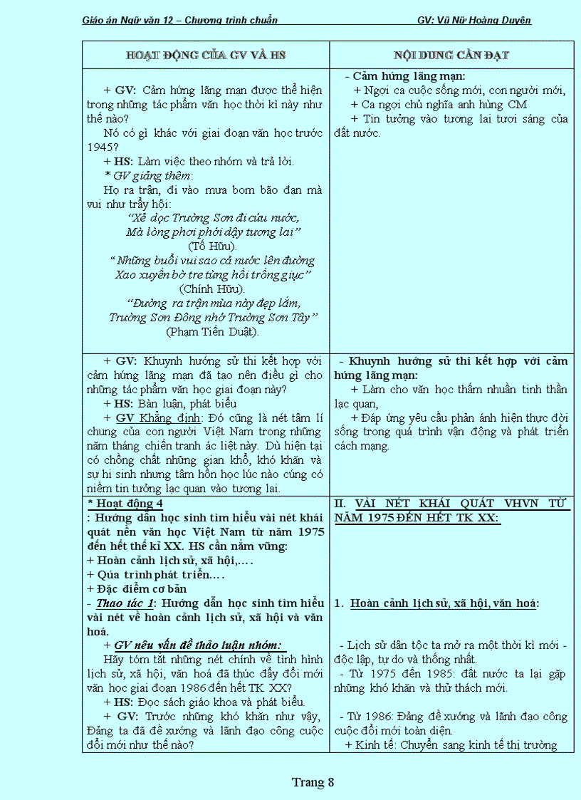 image for page Giao an 12 hot