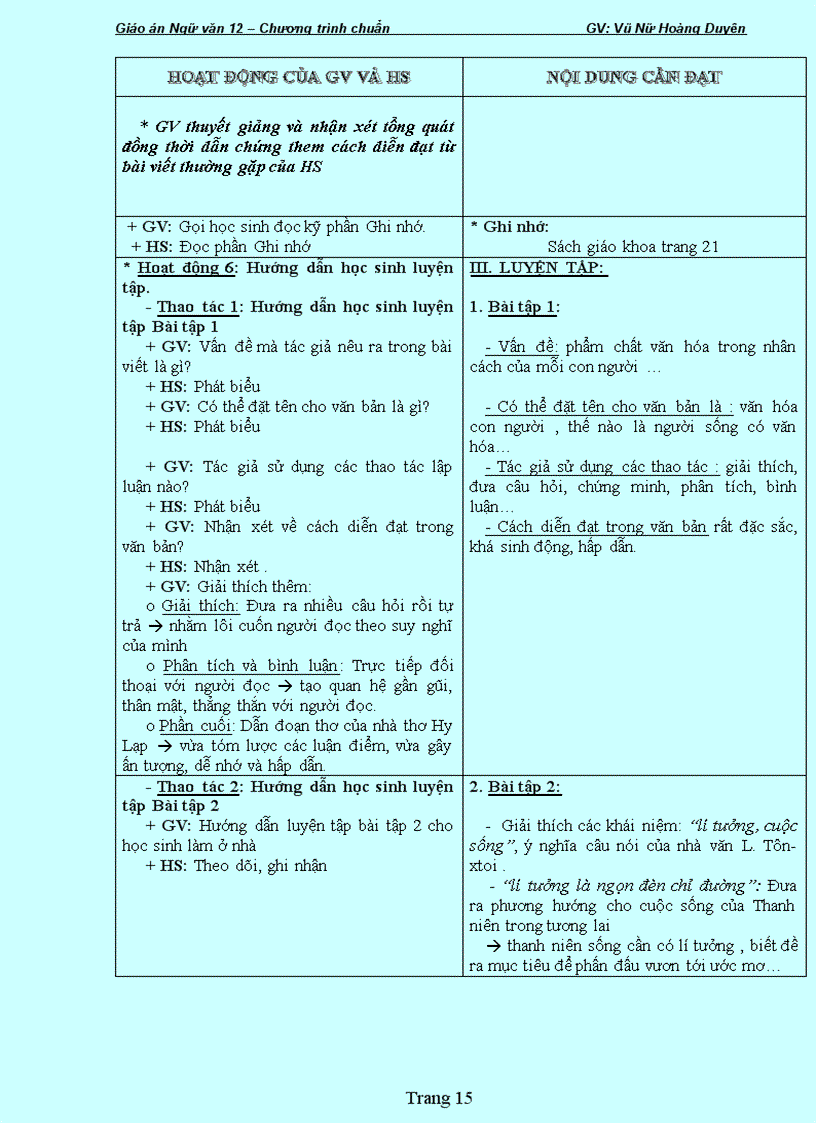 image for page Giao an 12 hot