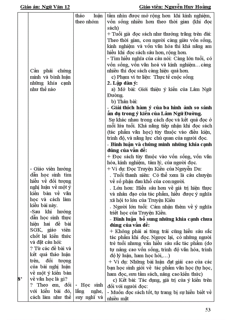 image for page Giao an k12 trọn bộ 4 cột CKTKN