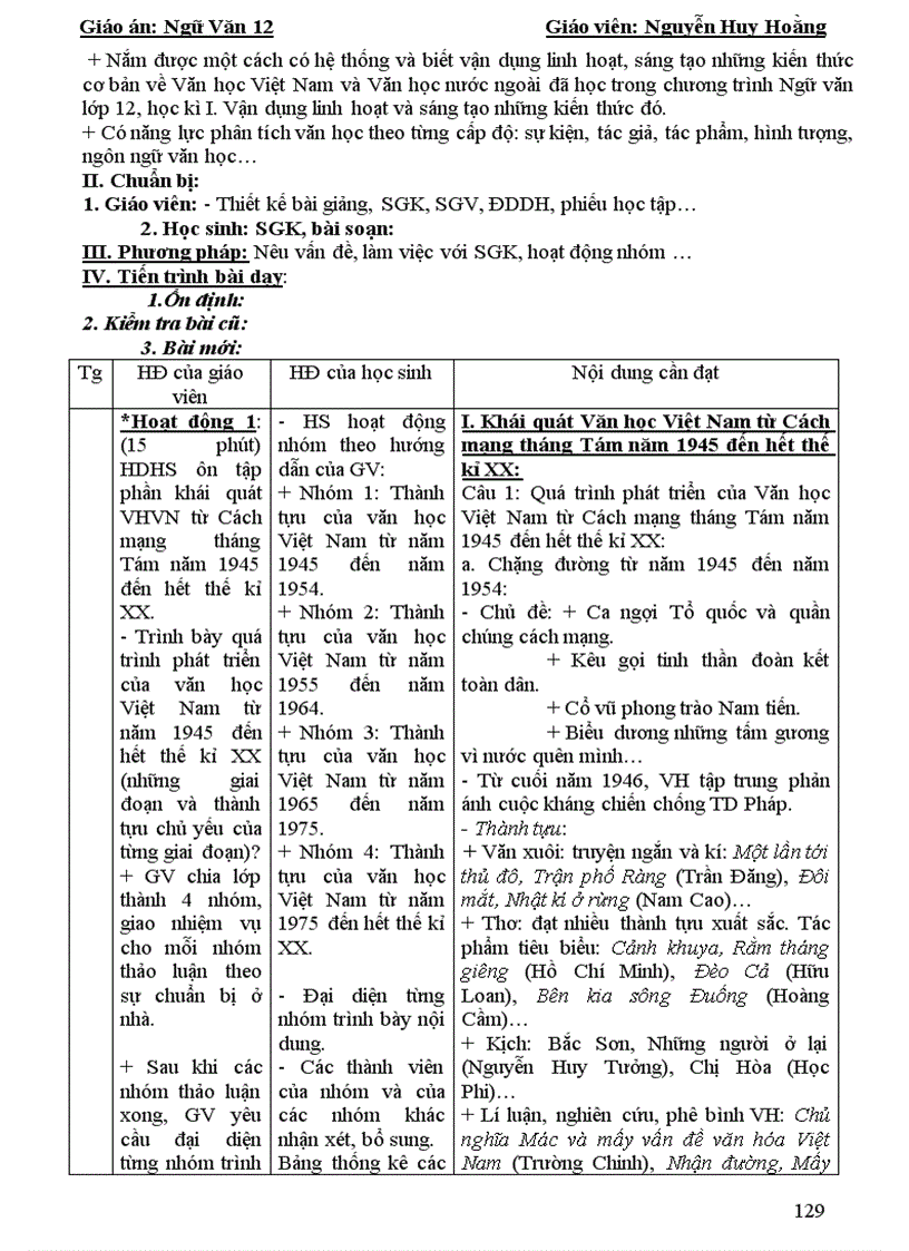 image for page Giao an k12 trọn bộ 4 cột CKTKN