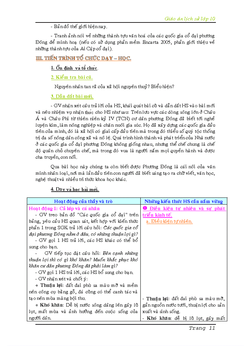 image for page GIÁO ÁN LỊCH SỬ 10 TRỌN BỘ ban cơ bản