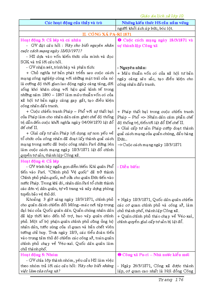 image for page GIÁO ÁN LỊCH SỬ 10 TRỌN BỘ ban cơ bản