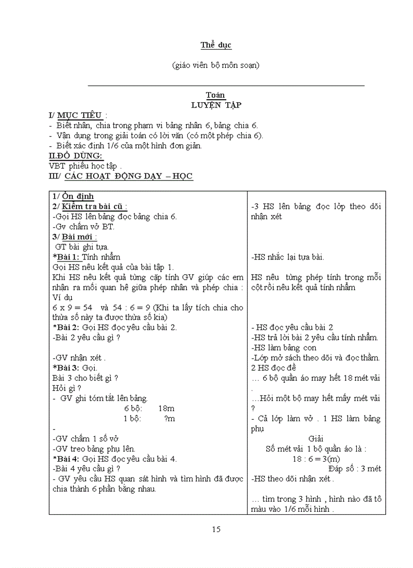 image for page Giáo án lớp 3 tuần 5 cktkn