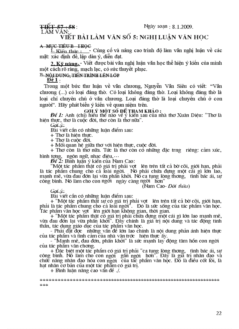 image for page Giáo án Ngữ văn 12 chuẩn KTKN 2011 2012