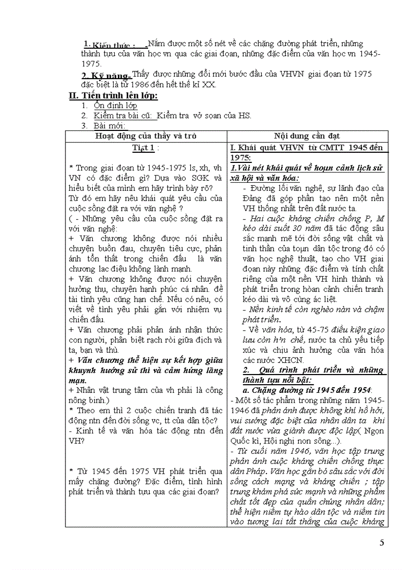 image for page Giáo án Ngữ văn 12 chuẩn KTKN