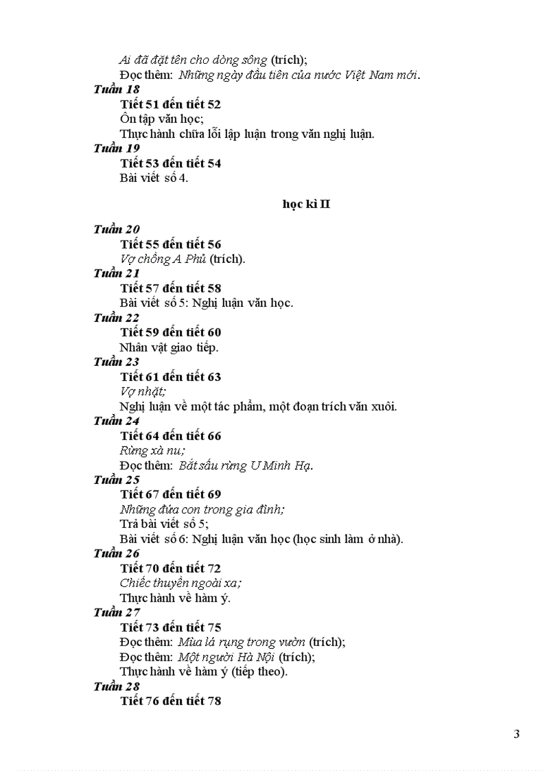 image for page Giáo án Ngữ Văn 12 chuẩn mới chi tiết