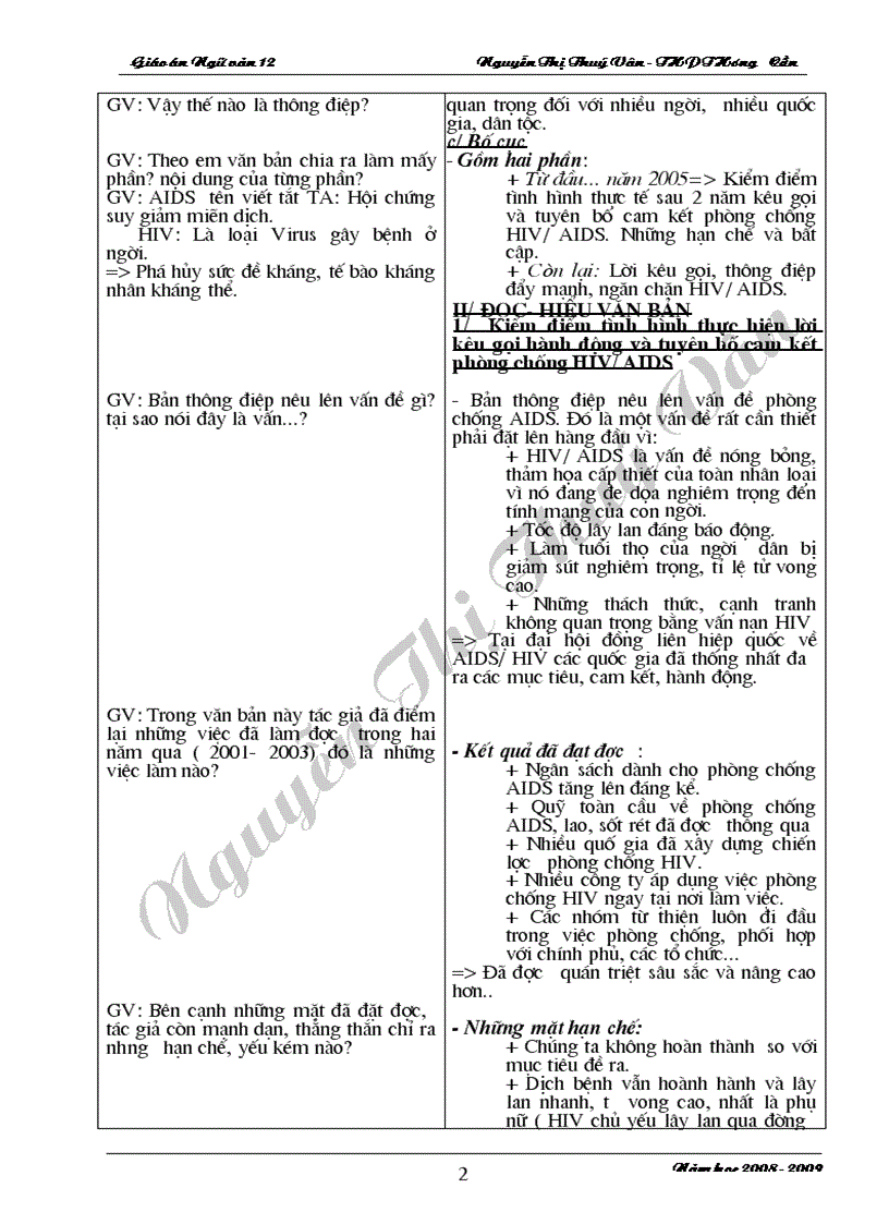 image for page Giao an ngu van 12 chuong trinh moi CB