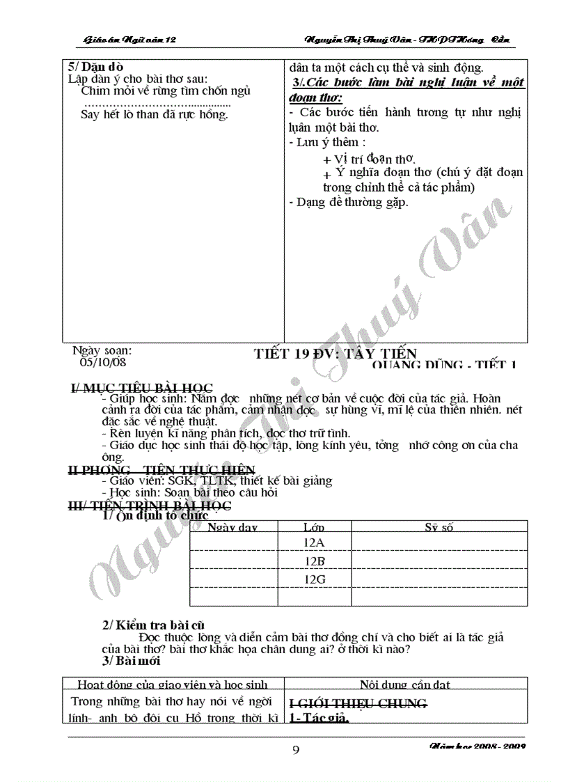 image for page Giao an ngu van 12 chuong trinh moi CB