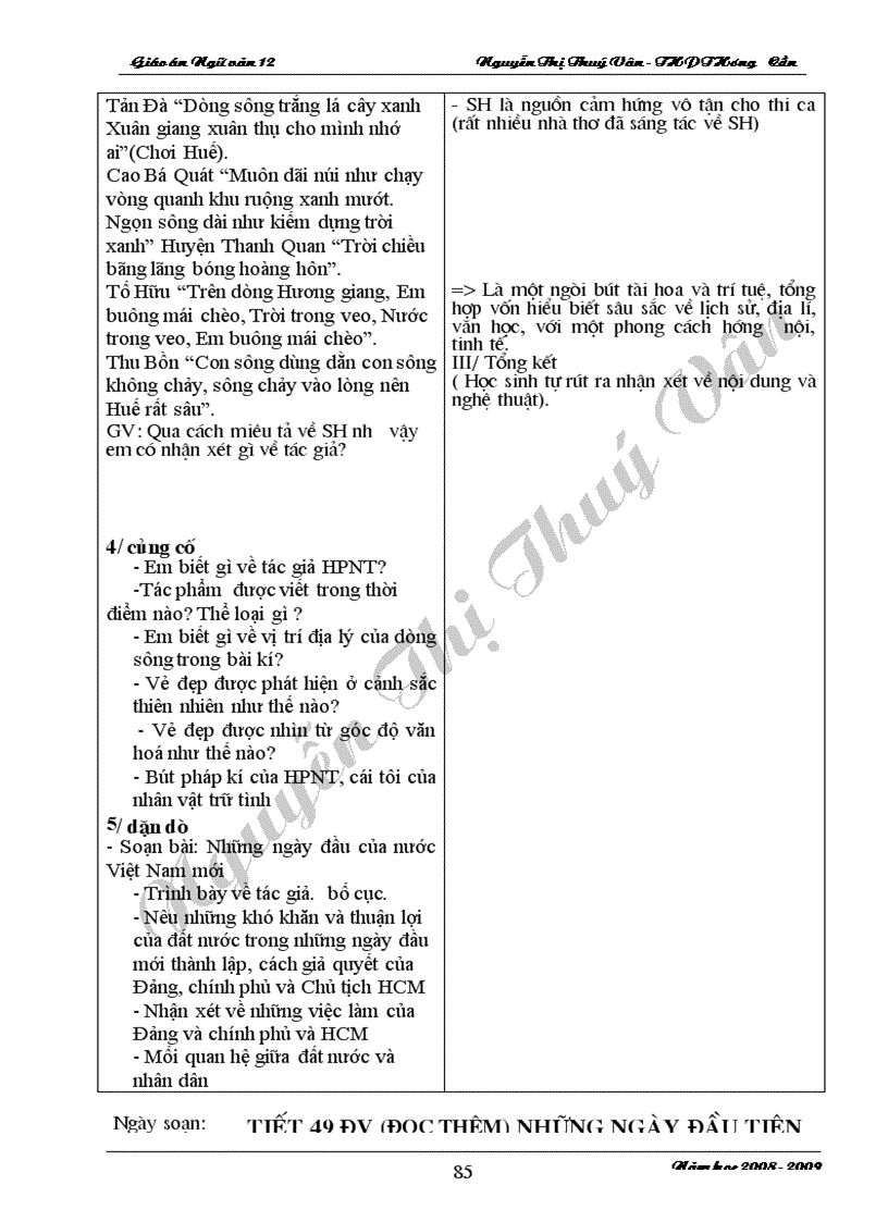 image for page Giao an ngu van 12 chuong trinh moi CB