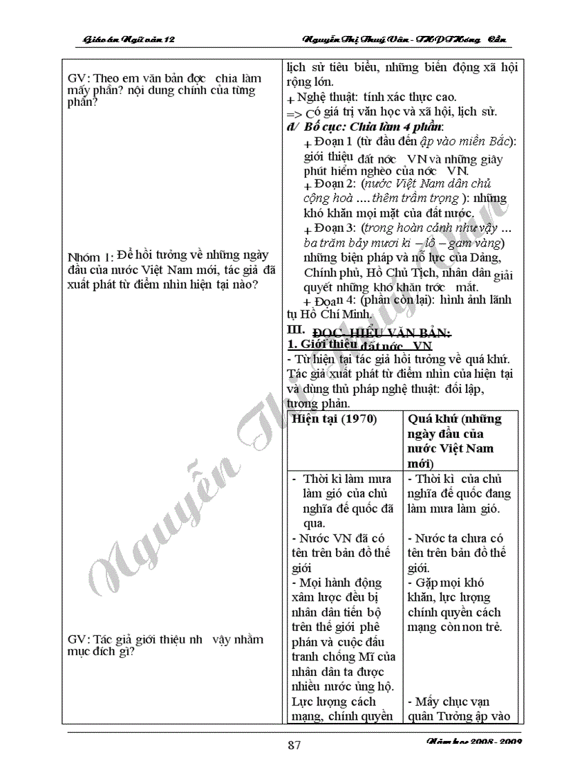 image for page Giao an ngu van 12 chuong trinh moi CB