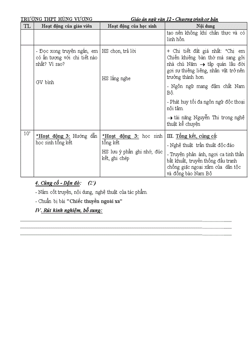 image for page Giáo án ngữ văn 12 cơ bản tuần 23
