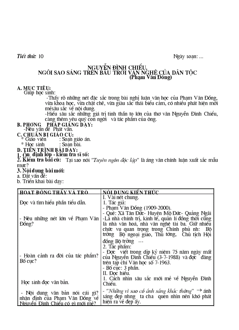 image for page Giáo án ngữ văn 12 ctc đầy đủ