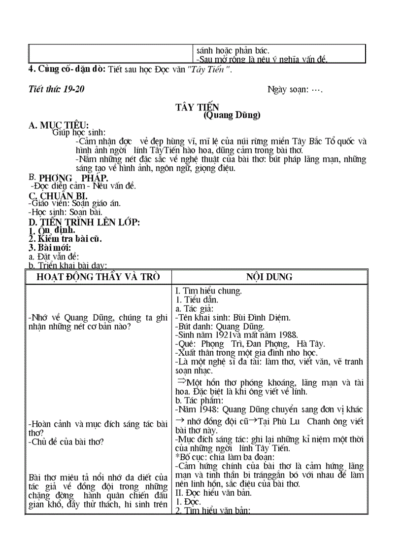 image for page Giáo án ngữ văn 12 ctc đầy đủ