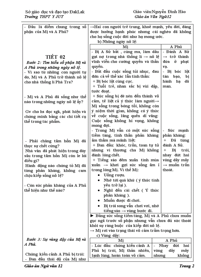 image for page Giáo án ngữ văn 12 ki 2