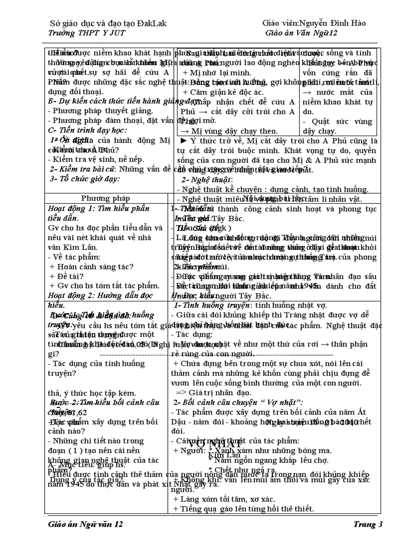 image for page Giáo án ngữ văn 12 ki 2